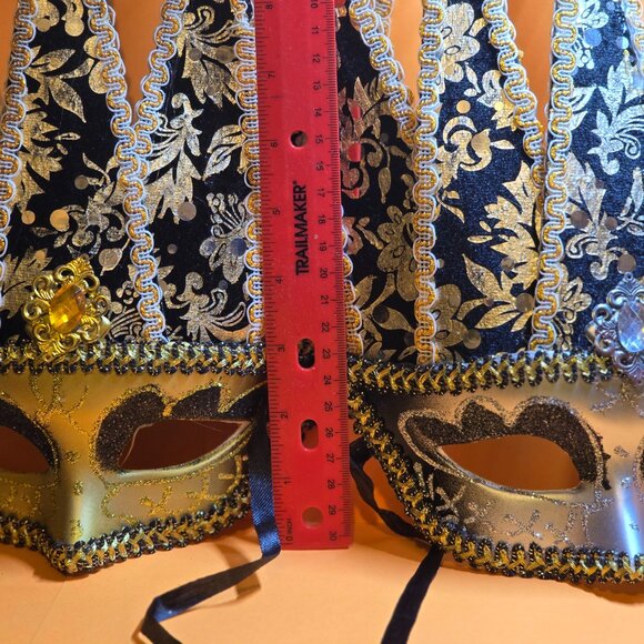 MASK STUNNING AND TALL VENETIAN MASK .. PARTY TIME !!!!! ALL OCCASIONS !!! - Picture 11 of 15